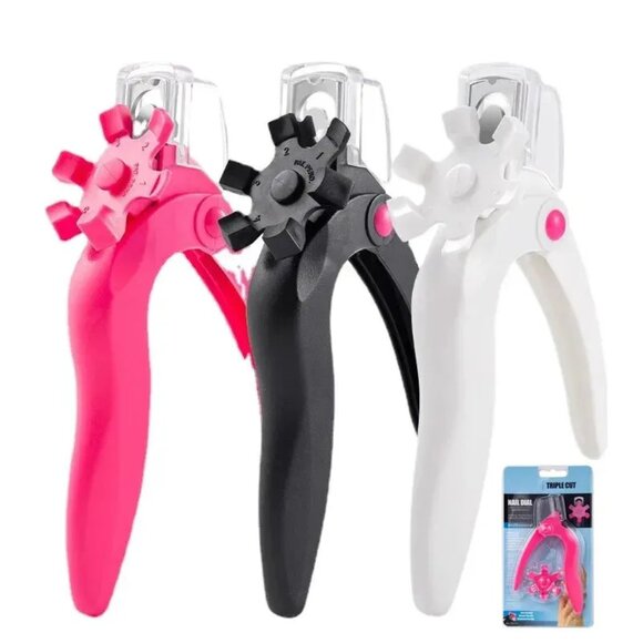 Acrylic Nail Clipper Adjustable Stainless Steel Cutter(1 set) - Picture 7 of 12